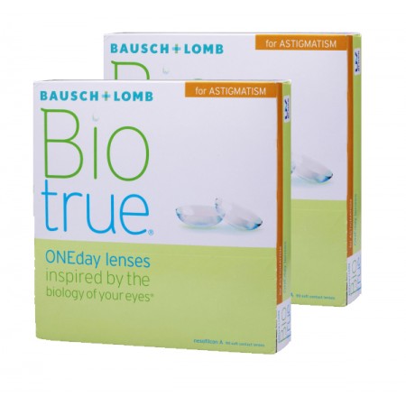 BioTrue 1 day Astigmatismo 180 Lentes